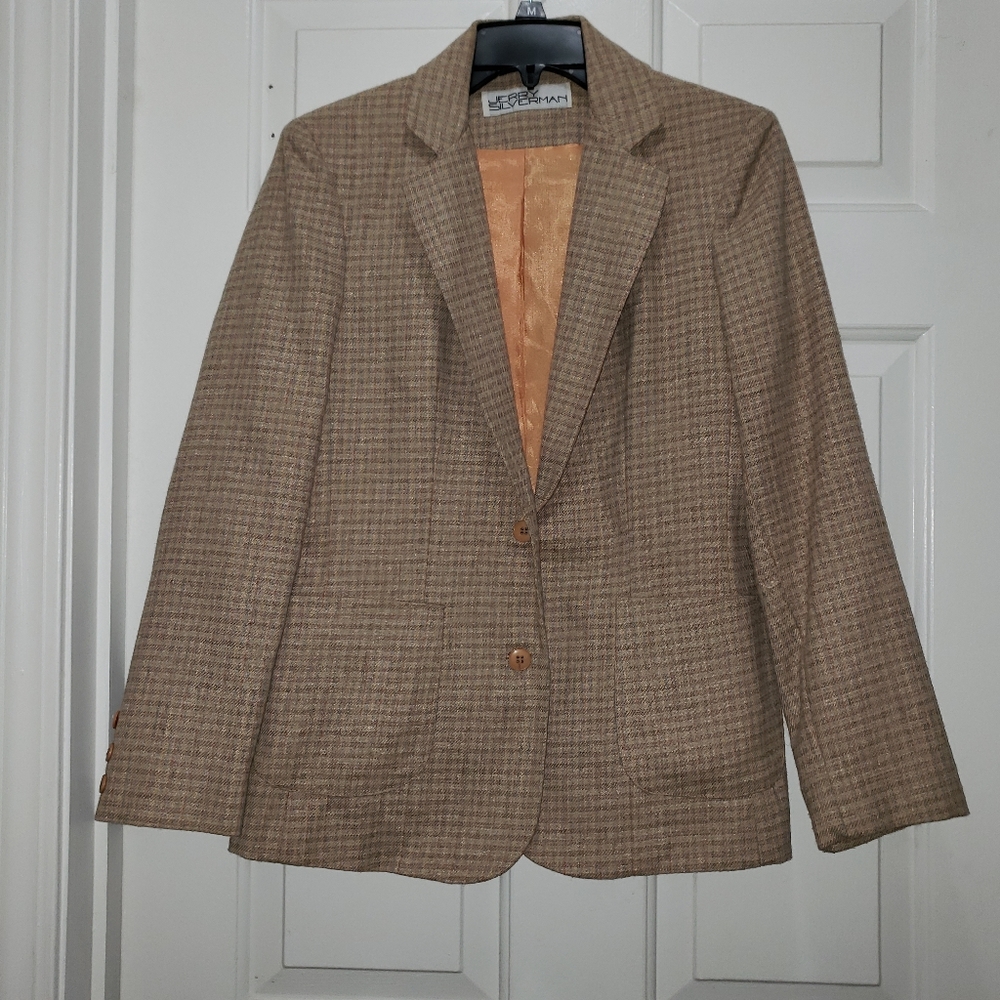 Womens 2 piece suit with jacket and skirt